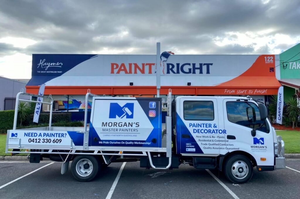 Morgans Painters Cairns truck1